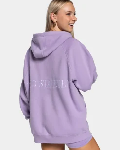 TEVEO Hoodies & Jackets*Statement Oversized Jacke "Flieder"