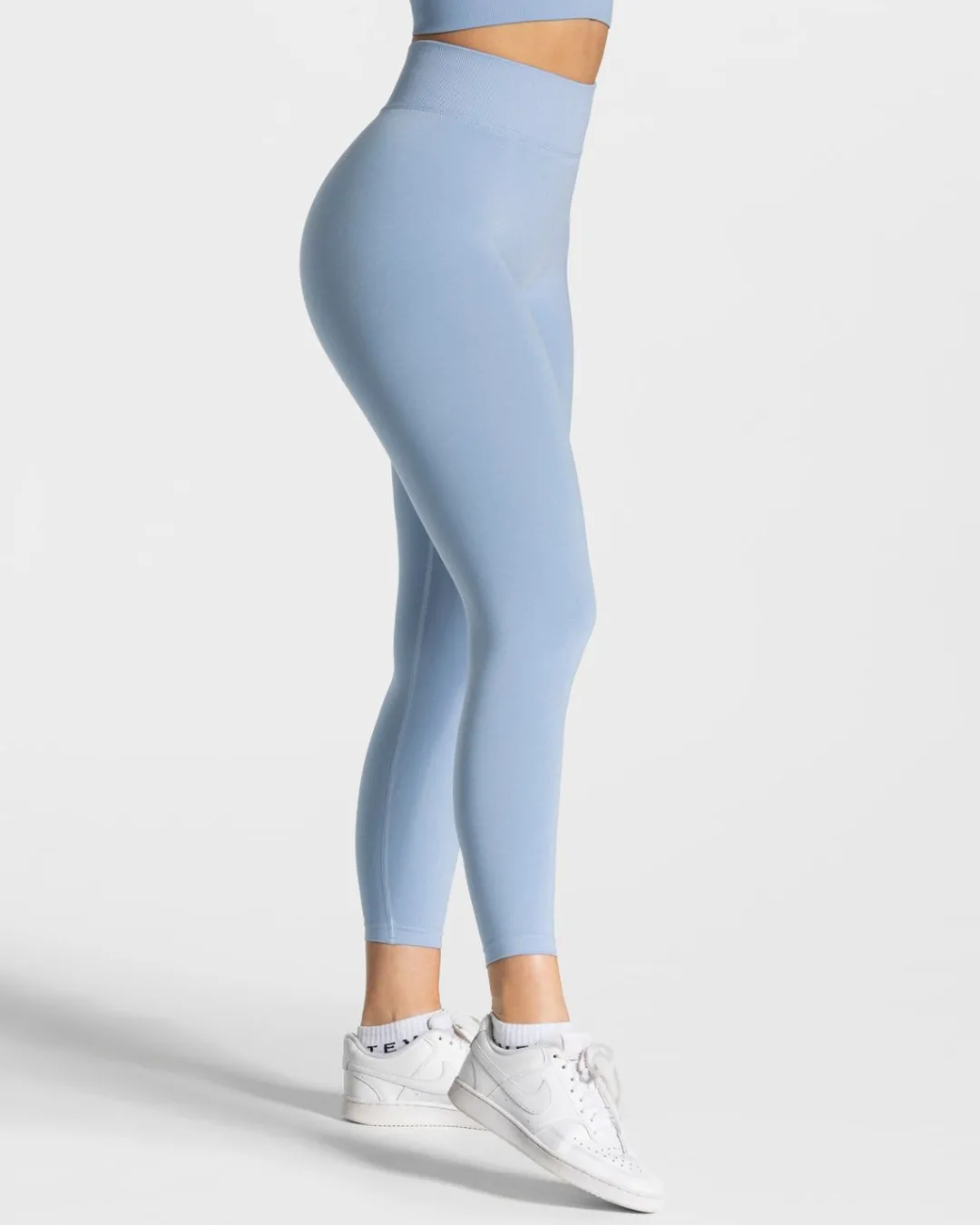 TEVEO Leggings & Pants*Statement Scrunch Leggings "Blau"