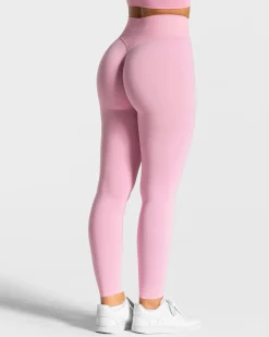 TEVEO Leggings & Pants*Statement Scrunch Leggings "Pink"
