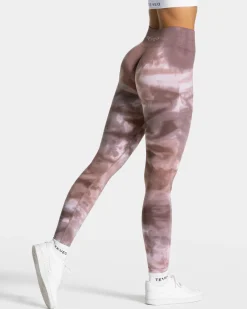 TEVEO Leggings & Pants*Tie Dye Scrunch Leggings 