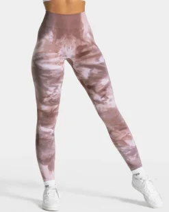 TEVEO Leggings & Pants*Tie Dye Scrunch Leggings
