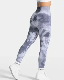 TEVEO Leggings & Pants*Tie Dye Scrunch Leggings 