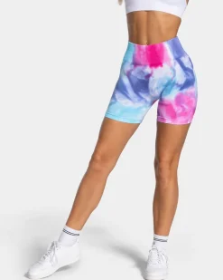 TEVEO Shorts*Tie Dye Scrunch Short "Cold"