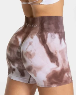 TEVEO Shorts*Tie Dye Scrunch Short 