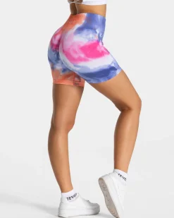 TEVEO Shorts*Tie Dye Scrunch Short 