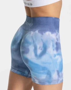 TEVEO Shorts*Tie Dye Scrunch Short 