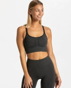 TEVEO Sports Bras*Timeless Scrunch Bh "Dunkelgrau"