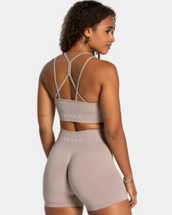 TEVEO Sports Bras*Timeless Scrunch Bh "Dust"