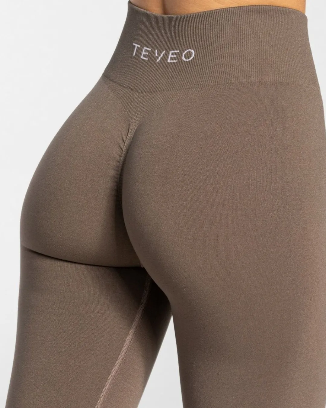 TEVEO Leggings & Pants*Timeless Scrunch Leggings "Taupe"