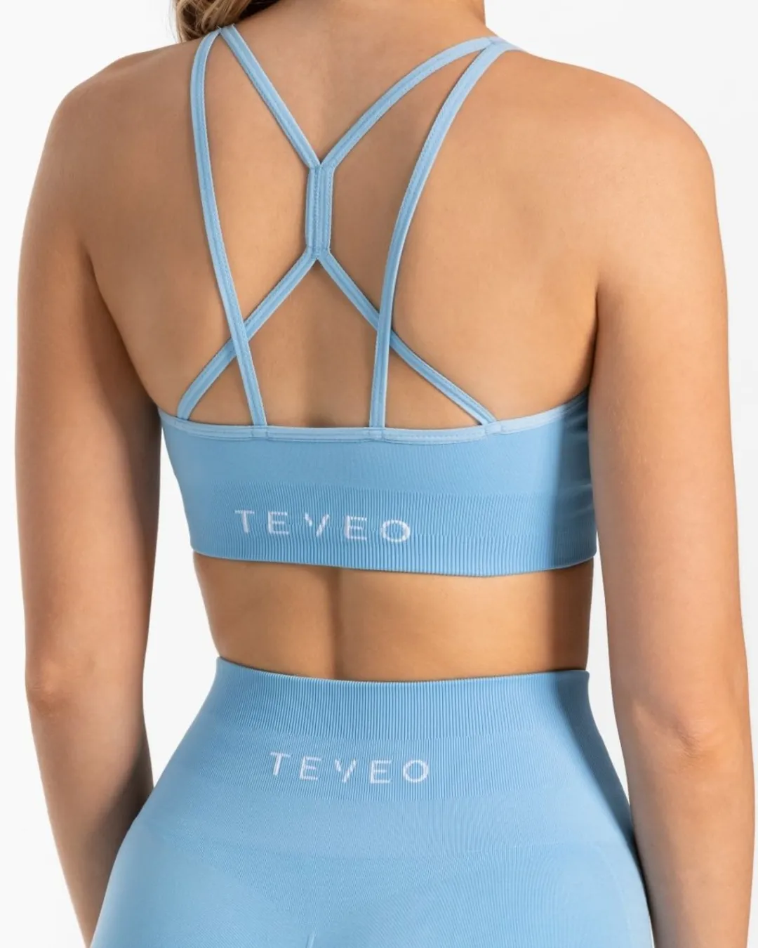 TEVEO Sports Bras*True Bh "Babyblau"
