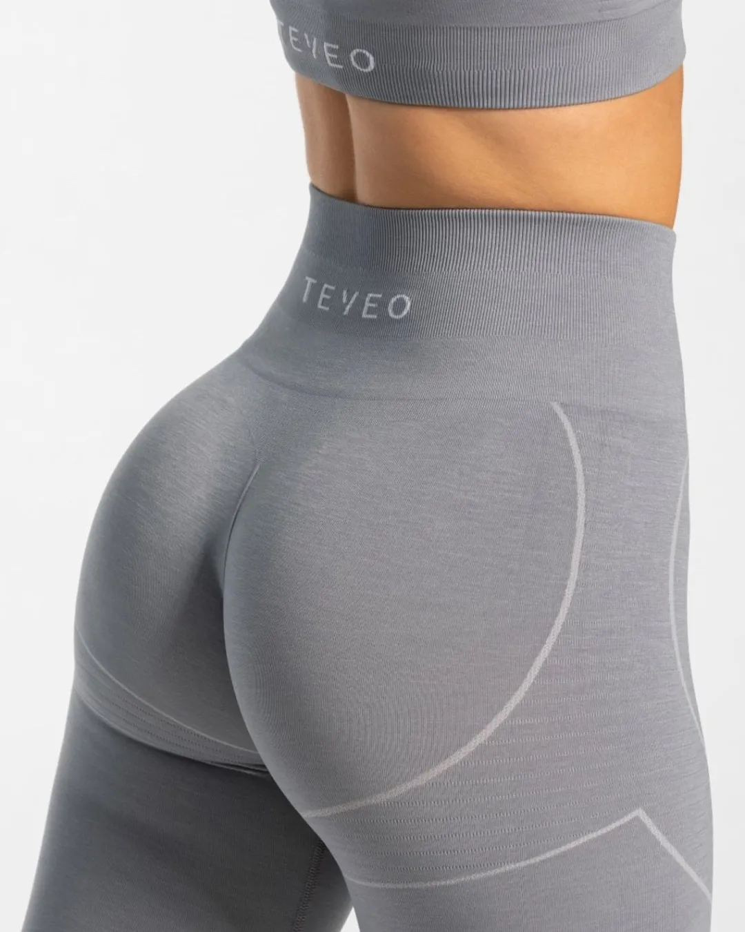 TEVEO Leggings & Pants*True Leggings "Stahlblau"