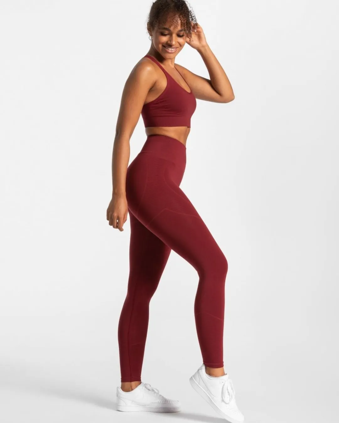 TEVEO Leggings & Pants*True Leggings "Weinrot"