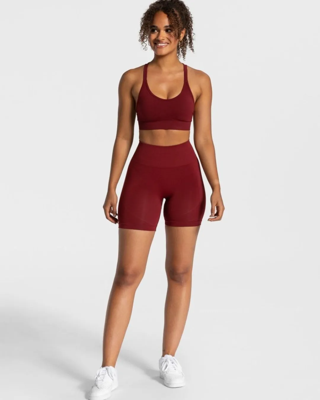 TEVEO Shorts*True Short "Weinrot"