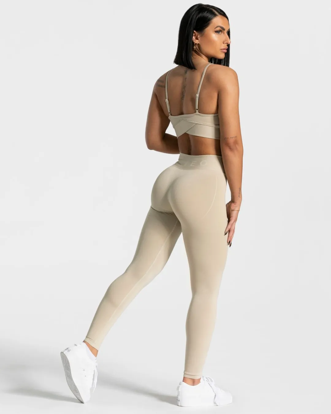 TEVEO Leggings & Pants*V-Shape Leggings "Sand"