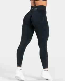 TEVEO Leggings & Pants*Acid Covert Scrunch Leggings "Schwarz"