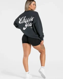 TEVEO Hoodies & Jackets*Acid Oversized Sweater