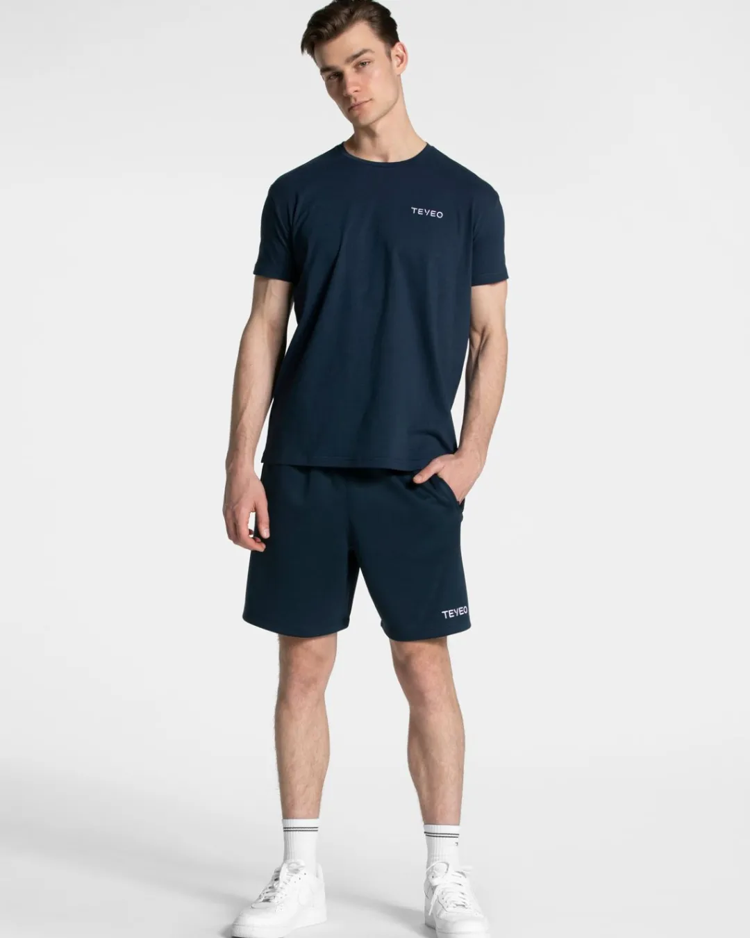 TEVEO T-Shirts*Arrival Fitted T-Shirt "Dunkelblau"