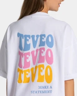 TEVEO T-Shirts*Candy Oversized T-Shirt 