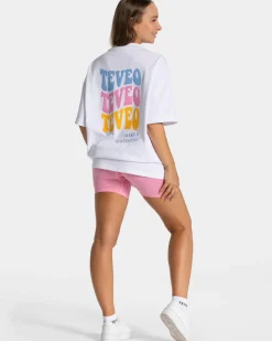 TEVEO T-Shirts*Candy Oversized T-Shirt 