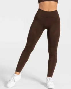TEVEO Leggings & Pants*Charming Scrunch Leggings "Braun"