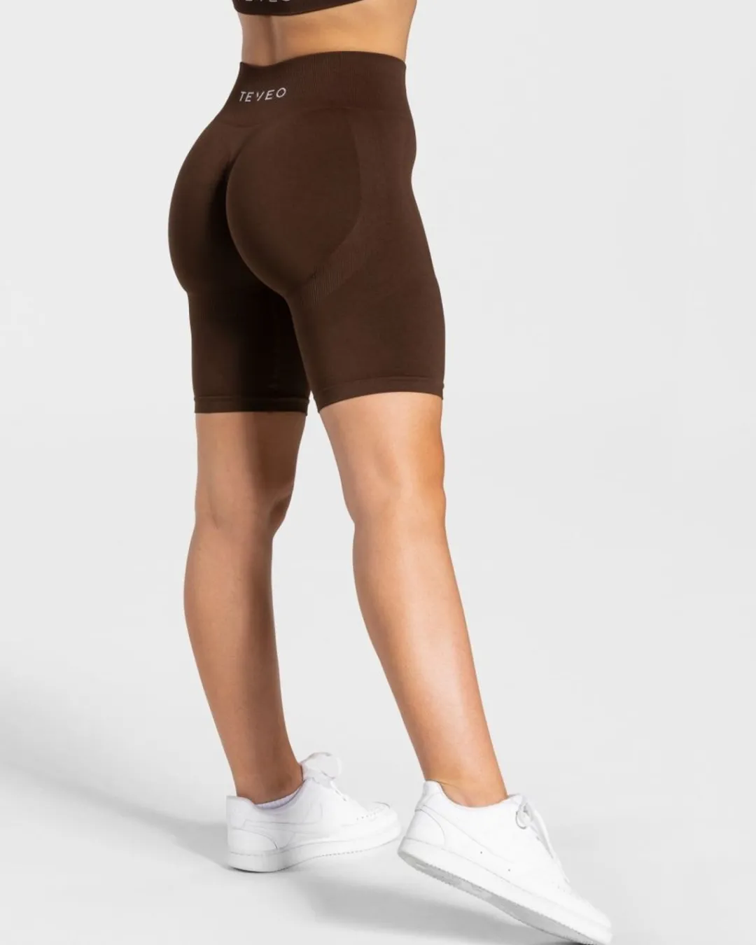 TEVEO Shorts*Charming Scrunch Short "Braun"