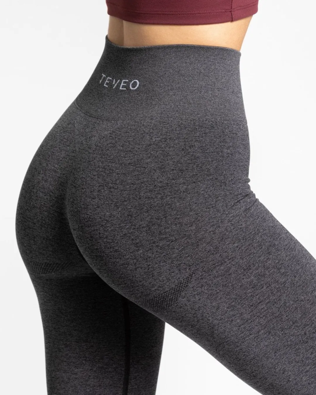 TEVEO Leggings & Pants*Classy Leggings "Dunkelgrau"