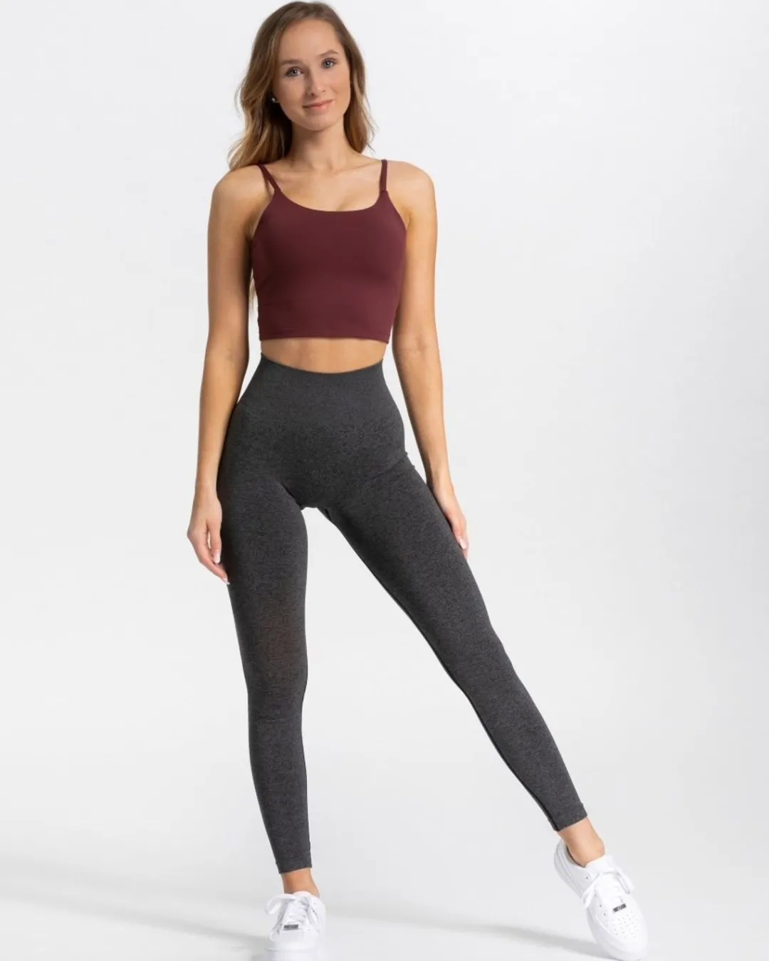 TEVEO Leggings & Pants*Classy Leggings "Dunkelgrau"