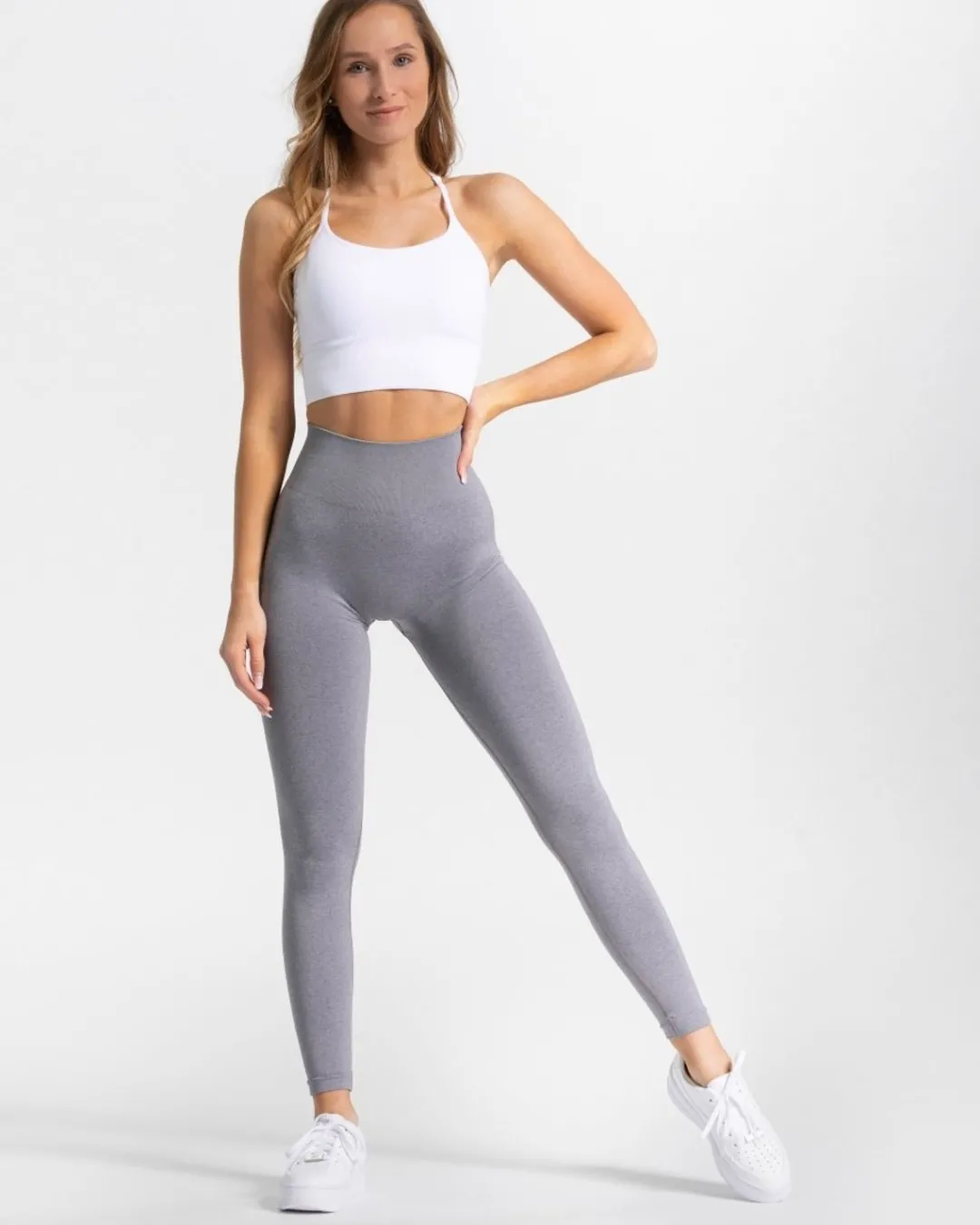 TEVEO Leggings & Pants*Classy Leggings "Grau"
