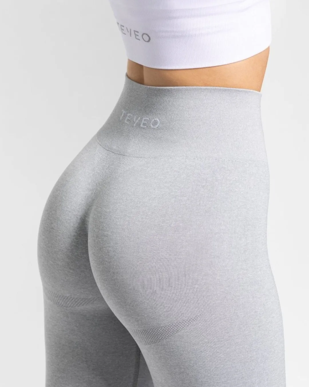 TEVEO Leggings & Pants*Classy Leggings "Hellgrau"