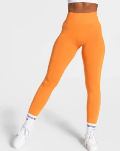 TEVEO Leggings & Pants*Classy Leggings "Orange"