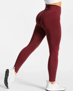 TEVEO Leggings & Pants*Classy Leggings "Weinrot"