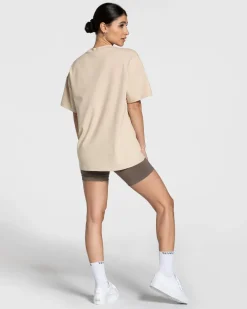 TEVEO T-Shirts*College Oversized T-Shirt
