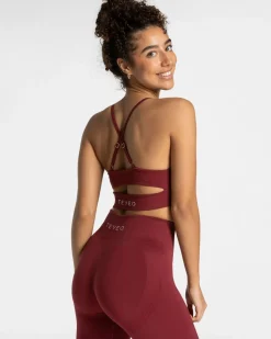 TEVEO Sports Bras*Elevate Bh "Weinrot"