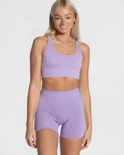 TEVEO Sports Bras*Everyday Backless Top "Flieder"