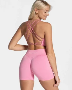 TEVEO Sports Bras*Everyday Backless Top "Pink"