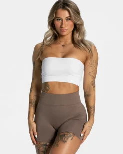 TEVEO Sports Bras*Everyday Bandeau Bh "Weis"
