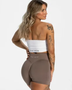 TEVEO Sports Bras*Everyday Bandeau Bh "Weis"