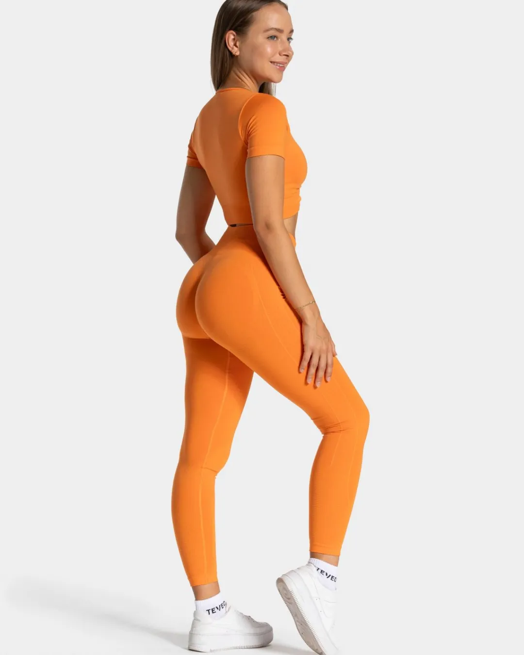 TEVEO Tops*Focus Crop Top "Orange"