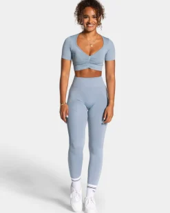 TEVEO Tops*Focus Crop Top