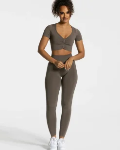 TEVEO Tops*Focus Crop Top 