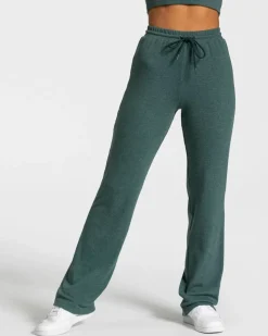 TEVEO Leggings & Pants*Lounge Pants "Dunkelgrun"