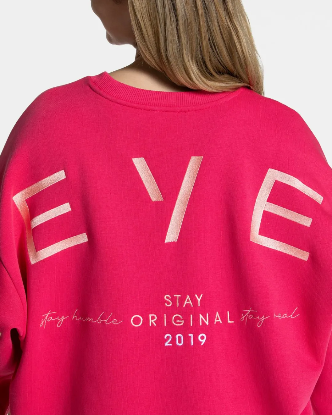 TEVEO Hoodies & Jackets*Signature Oversized Sweater "Berry"