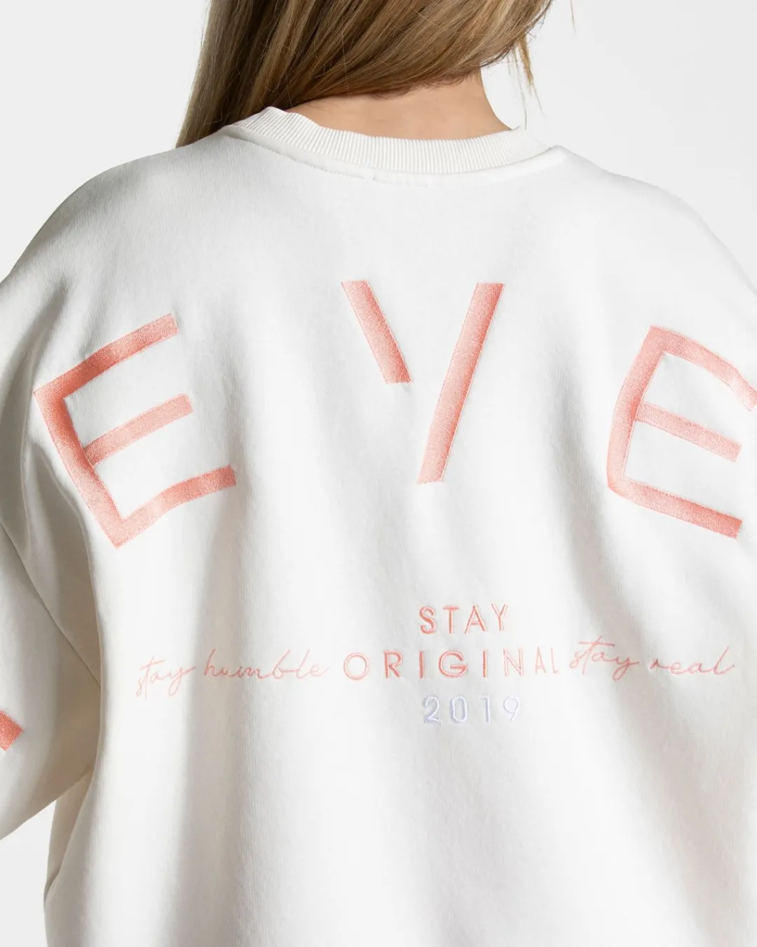 TEVEO Hoodies & Jackets*Signature Oversized Sweater "Peach"