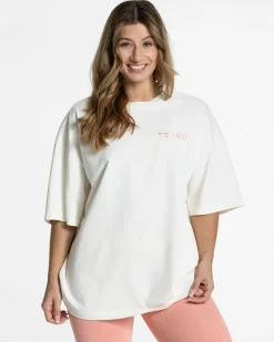 TEVEO T-Shirts*Signature Oversized T-Shirt "Peach"