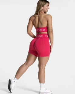 TEVEO Shorts*Signature Scrunch Short "Berry"