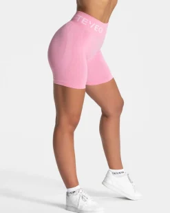 TEVEO Shorts*Signature Scrunch Short "Pink"