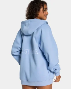 TEVEO Hoodies & Jackets*Statement Oversized Jacke "Blau"