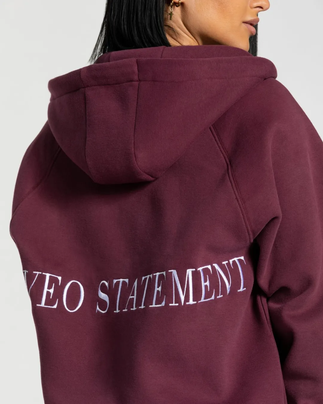 TEVEO Hoodies & Jackets*Statement Oversized Jacke "Pflaume"