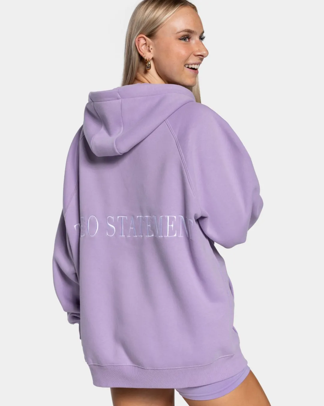 TEVEO Hoodies & Jackets*Statement Oversized Jacke "Flieder"