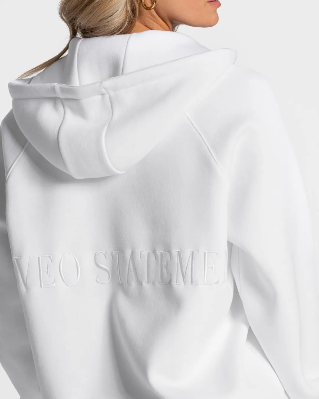 TEVEO Hoodies & Jackets*Statement Oversized Jacke "Weis"